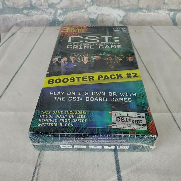 CSI Crime Game  Booster Pack 2 New Sealed - Picture 3 of 3